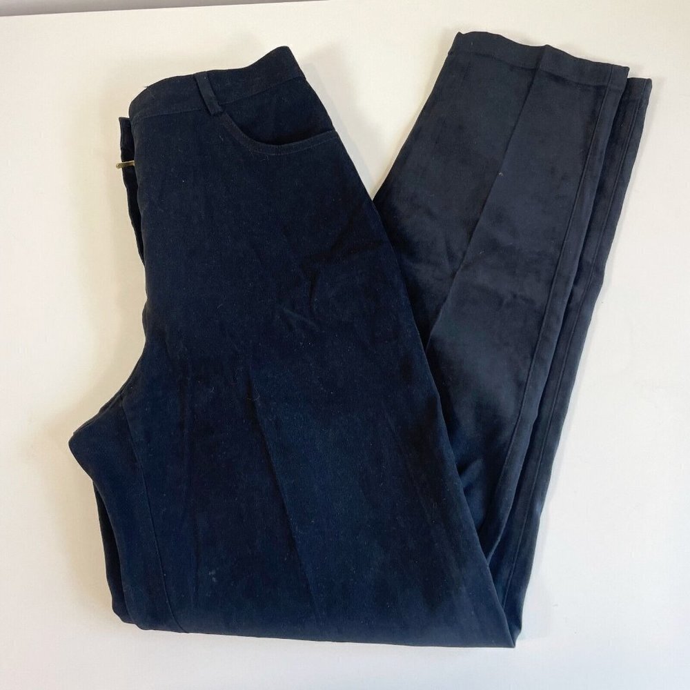 St. John Sport‎ By Marie Gray Dress Pants Trouser Black 2 High Rise Y2K